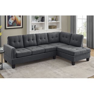 Baxton Studio Sectional Sofa Wayfair